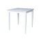International Concepts Square 30 in x 30 in Dining Table with 4 Chairs, White, 30 W, 30 L, 30 in H, Wood, White K08-3030-C61-4 - alternate 4